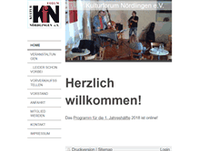 Tablet Screenshot of kulturforum-noerdlingen.de